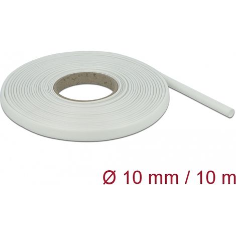 Delock Funda de fibra de vidrio 10 m x 10 mm en blanco