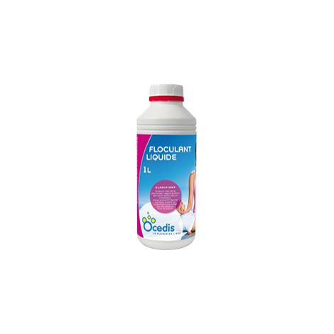 Floculant Liquide 1 L Océdis Lot de 4