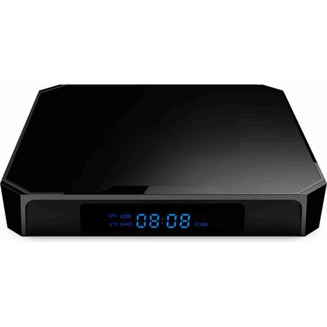 Boîtier TV 4K Android 10 (2023) - Grande capacité de stockage - Connexion sans fil - Télécommande vocale - TVBOX : Améliorez votre expérience de divertissement à domicile (1/3)