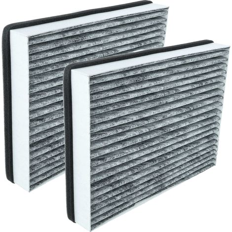vhbw 2x Aktivkohlefilter Ersatz für Miele 20228038, DKF 36-P für Dunstabzugshaube