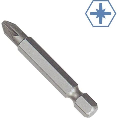 Inserti per Avvitatori PZ1 Pozidriv in Acciaio S2