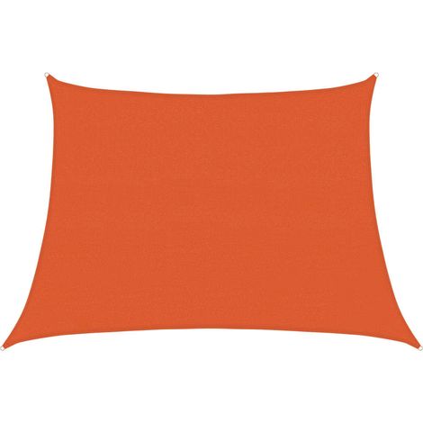 Maison Exclusive - Sonnensegel 160 g/m² Trapezform Orange 4/5x3 m