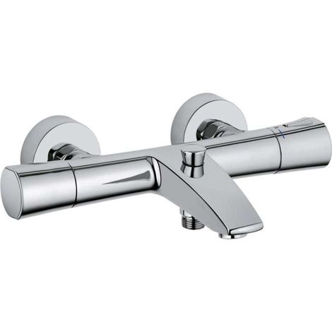 Kludi Zenta - Miscelatore termostatico per vasca da bagno, cromato 351010538 (1/2)