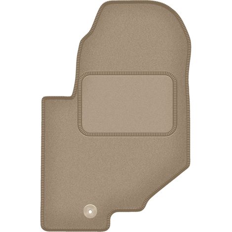 Alfombrilla de terciopelo para el conductor para: SsangYoung Rexton IV SUV (2017-) beige (1/5)