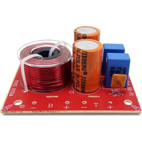 80-W-Lautsprecherweiche, 2-Wege-Audio, Hochtöner, Bassfilter, Frequenzteiler (1/5)