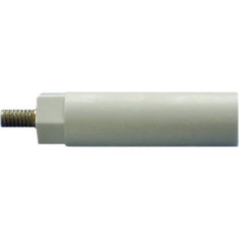 4S10 Entretoise isolante (L) 10 mm M4 x 7 mm polyester, acier galvanisé 1 pc(s)