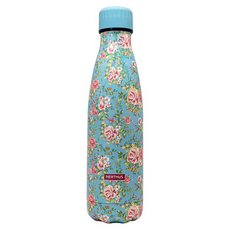 TERMO DOBLE PARED 500ML.FLORES ROSAS