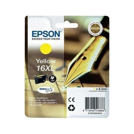 Epson Patrone WF2010/2510/2530/2540 ye XL T1634 (C13T16344010)