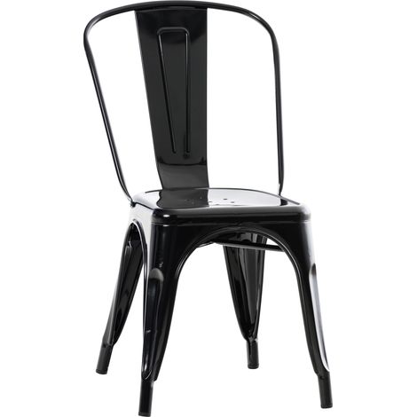 Silla Metálica Benedikt V2 Negro (1/5)