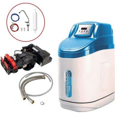 Calmag Calsoft Mini Meter Controlled Water Softener 22mm Installation Kit + Tap (1/5)