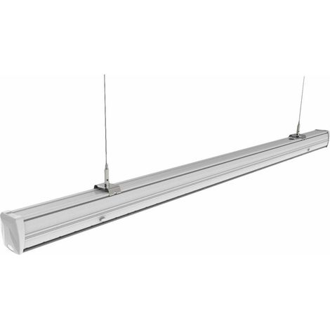 Plafonnier LED linéaire V-TAC Master 50 W 160 lm/W 150 cm Double lentille asymétrique Blanc naturel IP20 Dimmable (1/3)