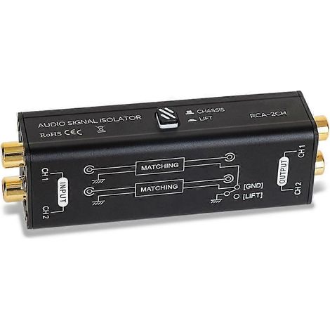 Filtre anti-interférences sonores et isolateur de signal musical pour systèmes audio domestiques