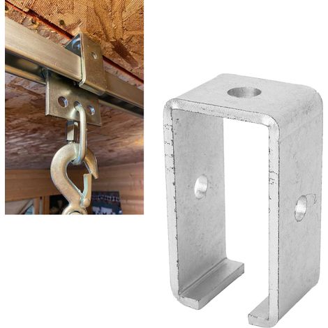 Les pinces en acier profilé conviennent à la suspension des supports sur les rails des chariots manuels d'allée et sont également utilisées comme supports intermédiaires pour les rails robustes et les (1/5)