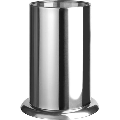 Porte-paille pour comptoir, porte-agitateurs à café en acier inoxydable 6,7 "x 4,9" (1/5)
