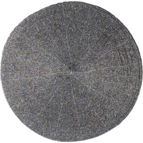 Set de Table "Perly" 35cm Gris