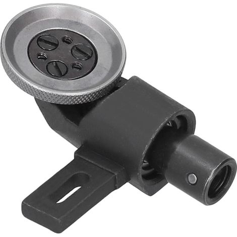 Rodillo prensatelas metálico duradero y resistente a la corrosión para máquinas de coser, accesorio de prensatelas (28 mm)