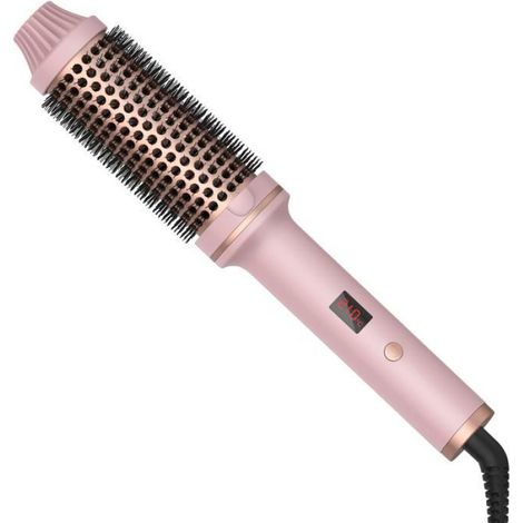 Brosse À Friser - 32 mm - Céramique Tourmaline - 10 Régulations De Température - 120 À 210 °C - Pour Cheveux Longs Courts Raides Bouclés - 1 Pièce (1/3)
