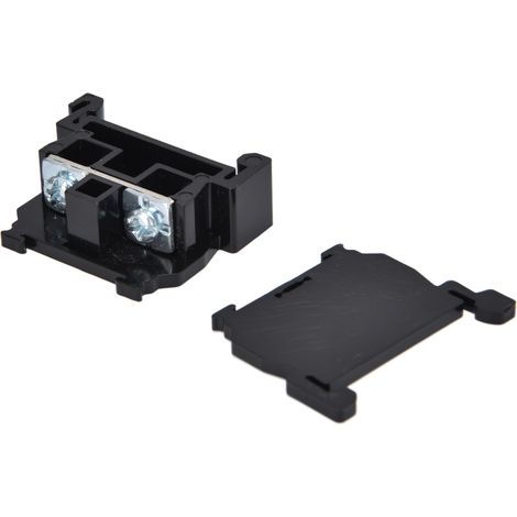 Bloc de bornes à barrières 100Pcs pour rail DIN, connexion à vis 600V 30A, modèle TBR-30, base en cuivre (1/5)