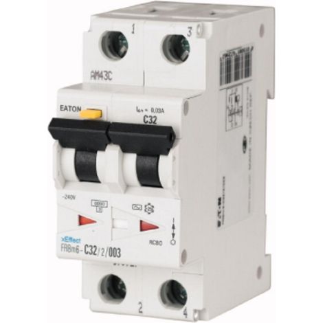 Eaton frbm6-c16/2/003 magnetotermico differenziale  c16 2p 6ka 177882 (1/2)