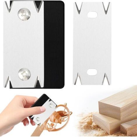 Edge Trimmer, Manual Edge Trimmer with 1 Replacement Blade, Wood Planer, Manual Edge Bander Trimmer, Edge Bander, Portable Edge Trimmer for Woodworking (1/5)