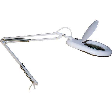 LED-Lampe mit 3-Dioptrin-Lupe, 7W 6500K weiß
