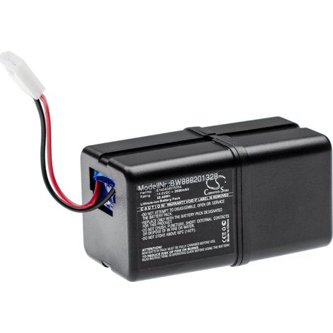 vhbw Batería reemplaza bObsweep E14040401505a para aspiradora (2600 mAh, 14,8 V, Li-Ion)