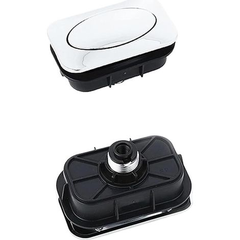 Bouton-poussoir simple carré for toilettes 78 x 45 mm (1/2)