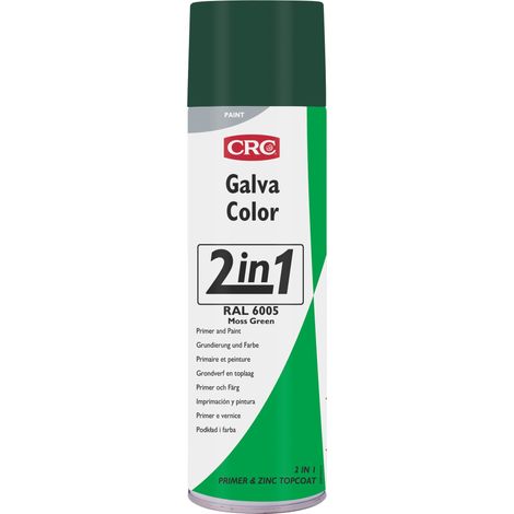 Primaire anticorrosion vert en spray 500 ml (1/2)