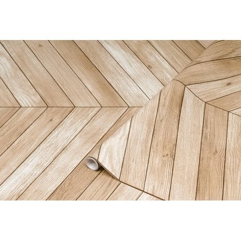 d-c-fix Pellicola Adesiva per mobili Chevron legno PVC plastica vinile impermeabile decorativa per cucina, armadio, porta carta rivestimento 67,5 cm x 2 m (1/4)