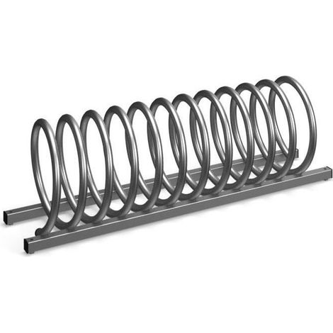 Support vélo VIRO 4 110cm en acier galvanisé