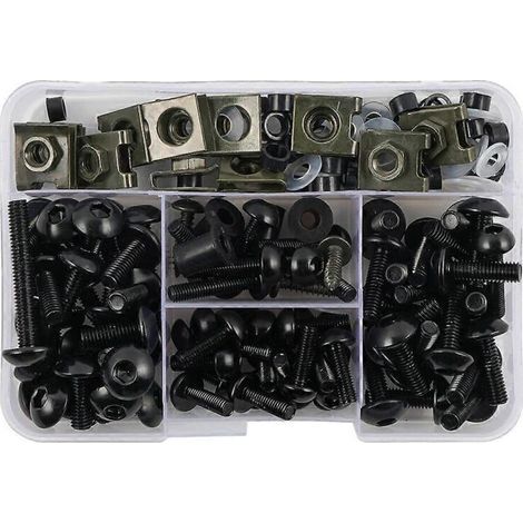 Komplettes Set CNC-gefräster Verkleidungsschrauben und -muttern für Suzuki Katana 600, 650, 750, 1100, GSX600F, GSX650F, GSX750F und GSX1100F (1/5)