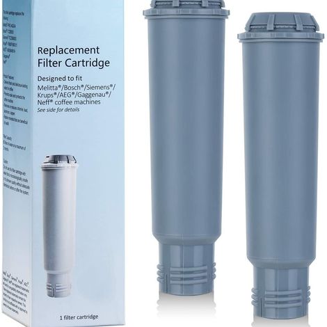 Cartuchos de filtro de café para cafetera Krups Claris F088, paquete de 2 unidades (1/4)