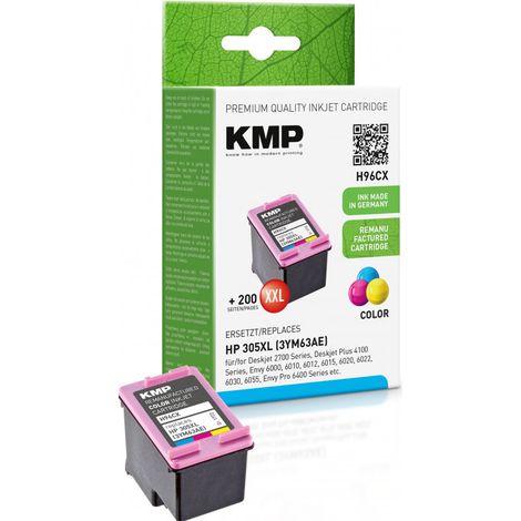 KMP Tintenpatrone H96CX, Farbe, für HP Deskjet