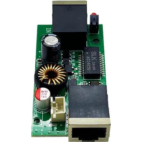 Isolierter aktiver PoE-Splitter 48 V auf 5 V/12 V IEEE 802.3af/At, 12/5 V DC-Ausgang, 27 W, 2,5 GHz/10/100/1000 Mbit/s (1/5)