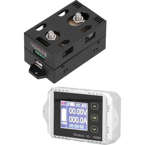 VAT-4300 Batteriekapazitätstester Spannungs- und Stromanzeigegerät Coulombzähler (1/5)