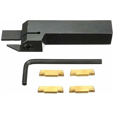 Alovez - EsportsMJJ MGEHR1616-3 Outil De Rainurage Externe Outil D'Outil De Tournage pour Coupe De 3 mm avec Inserts 4Pcs Mgmn300- (1/5)