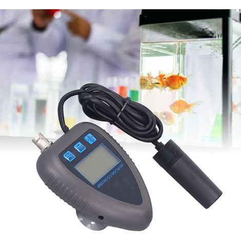Intelligenter WLAN-Online-Wasserqualitätsmonitor: pH-Wert/Elektroleitfähigkeit/Salzgehalt/Dichte und Temperatur (Europäischer Standard 230-240 V) (1/5)