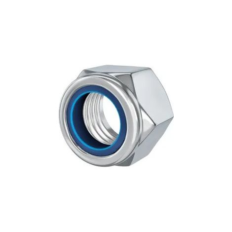 Dado Autobloccante Zincato - mm.8 - 500 pz (1/2)