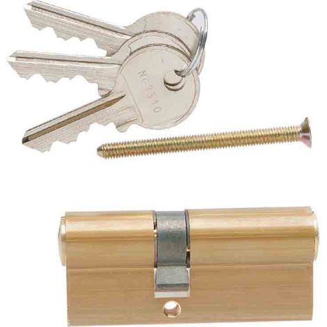 Cylindre de sureté asymétrique V5 Vachette 30x40mm (1/2)