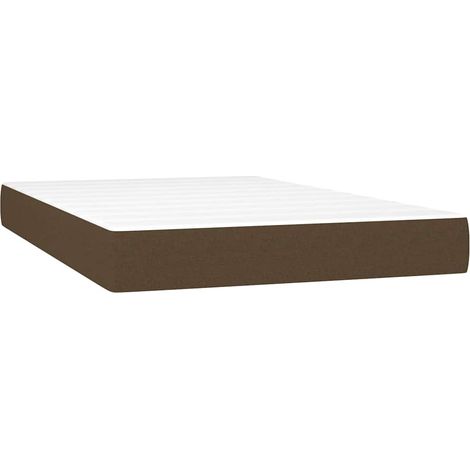 Maison Exclusive - Materasso a Molle Insacchettate Rigidità Media Marrone Scuro 120x200x20 cm (1/5)