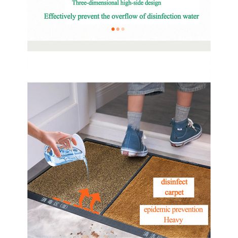 Tapis Absorbant Anti-Dérapant pour Entrée Maison Restaurant Bureau (1/5)