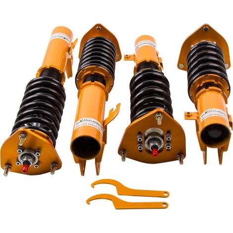 Sport-Gewindefahrwerk Dämpfung Einstellbar Für Subaru Impreza WRX GC8 1992-2000Sport-Gewindefahrwerk Dmpfung Einstellbar Für Subaru Impreza WRX GC8 1992-2000 (1/5)