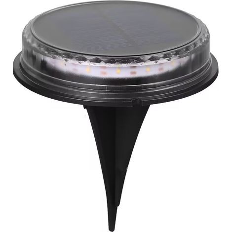 Lampe solaire LED extérieure au sol pour jardin et terrasse, automatique (1/5)
