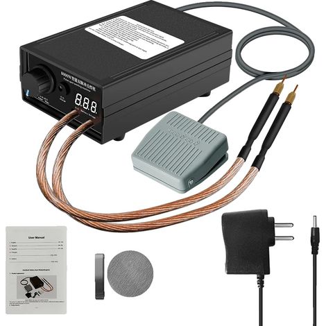 Kit de soldadura por puntos, 8000 W de potencia, diseño portátil con forma de bolígrafo. (1/2)