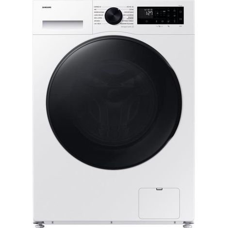 Samsung – Lave-linge séchant 9 kg – Capacité de séchage 6 kg – Vitesse d’essorage 1400 tr/min – Technologie AI Ecobubble – Connectivité Wi-Fi