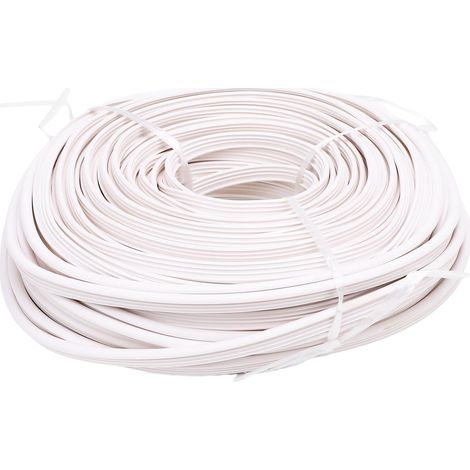 Pool Liner Lock PVC 120ft Blanc, Bande de Fixation pour Piscine Enterrée et Hors Sol - Installation Facile, Matériau Résistant, Adapté à Toutes Formes (1/5)