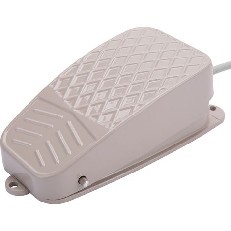 Interrupteur à pédale électrique antidérapant TFS-3 en alliage d'aluminium, 250 V CA, 10 A, SPDT (1/5)