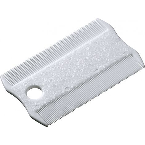 DOPPELKÄMME MIT FLOHBESEN FÜR HUNDE UND KATZEN cm 8,5x5,2x0,3h