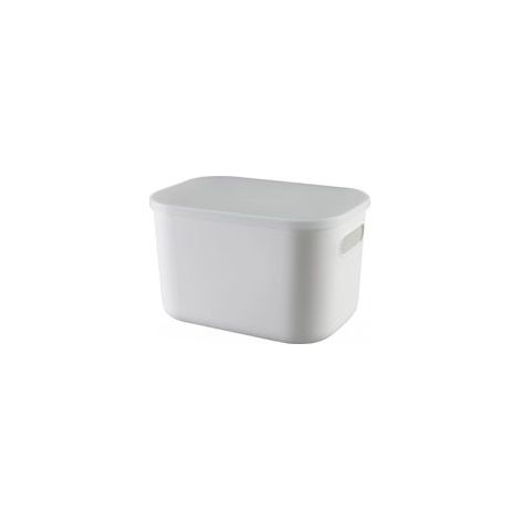 Scatola portaoggetti multifunzionale – Per biancheria intima, organizer per cassetti dell'armadio, contenitore per trucchi da scrivania, scatola portaoggetti con coperchio (Dimensioni: 26 x 18 x 16 cm