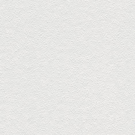 Papier peint uni en effet raufaser Papier peint uni blanc à peindre Papier peint structuré simple pour couloir et entrée (1/6)